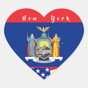 I love New York Heart Sticker