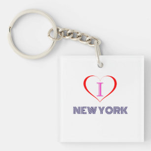 I Love New York Key Ring