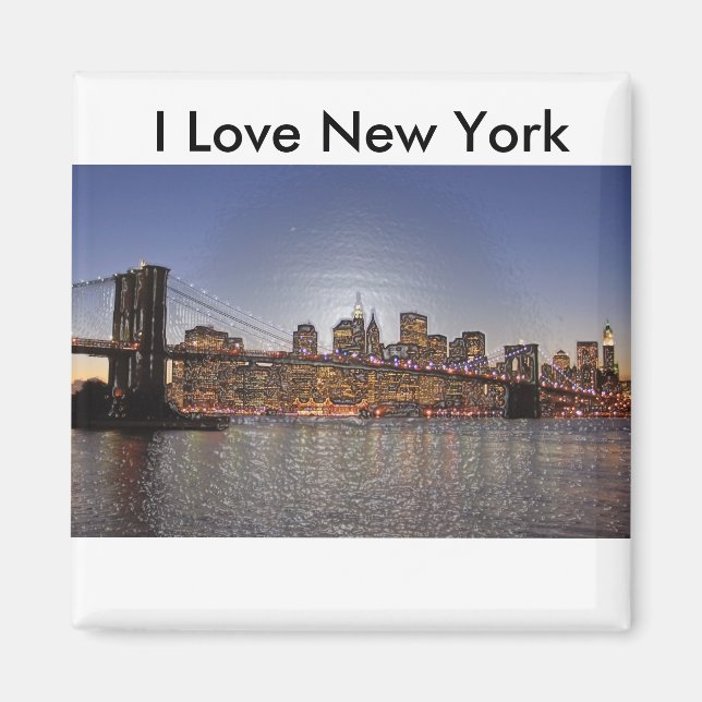 I Love New York Magnet (Front)