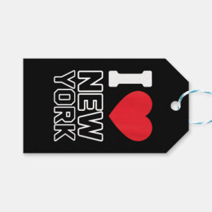 I Love New York - New York City Nyc Gift Tags