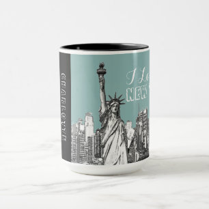 I Love New York Personalised Mug