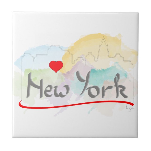 I love New York Tile (Front)