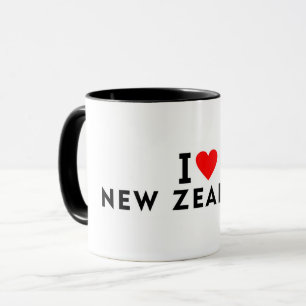 I love New Zealand country like heart travel touri Mug