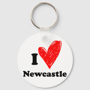 I Love Newcastle Key Ring