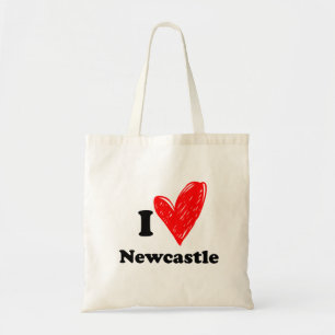 I love Newcastle Tote Bag