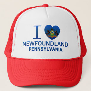 I Love Newfoundland, PA Trucker Hat