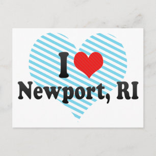 I Love Newport, RI Postcard
