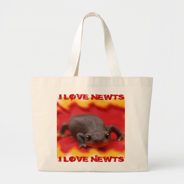 I Love Newts Handbag (Front)