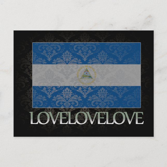 I love Nicaragua Cool Postcard (Front)