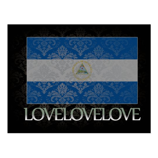 I love Nicaragua Cool Postcard