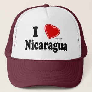 I Love Nicaragua Trucker Hat