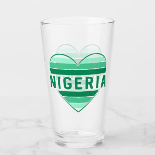 I Love Nigeria, Nigerian Heart Glass
