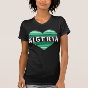 I Love Nigeria, Nigerian Heart T-Shirt