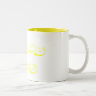 I love nino Two-Tone coffee mug