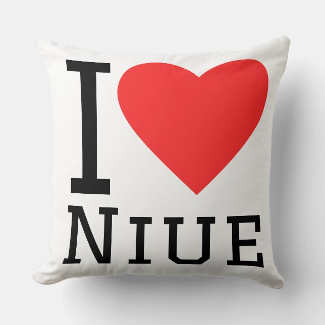 I love niue cushion (Front)