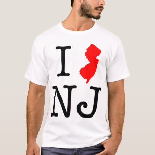 I Love NJ New Jersey T-Shirt