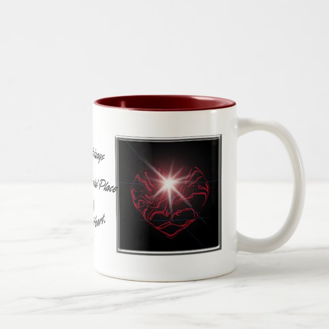 I love NKOTB Two-Tone Coffee Mug (Right)