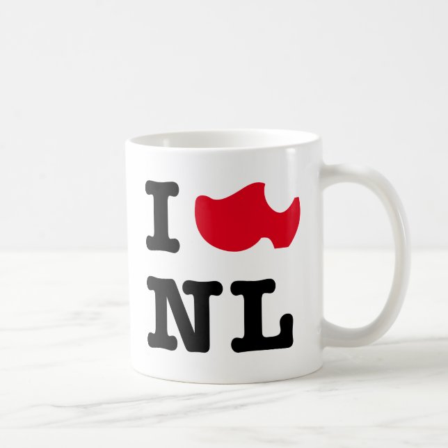 I love NL, I love Holland Coffee Mug (Right)