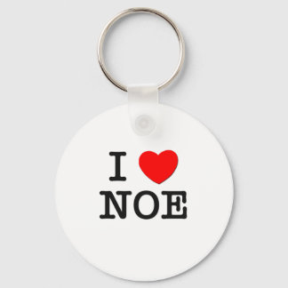 I Love Noe Key Ring