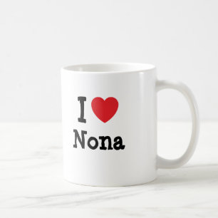 I love Nona heart T-Shirt Coffee Mug