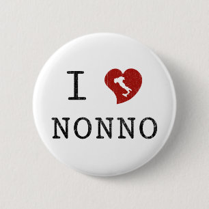I Love Nonno 6 Cm Round Badge