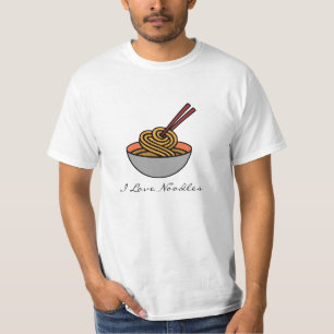I Love Noodles T-Shirt