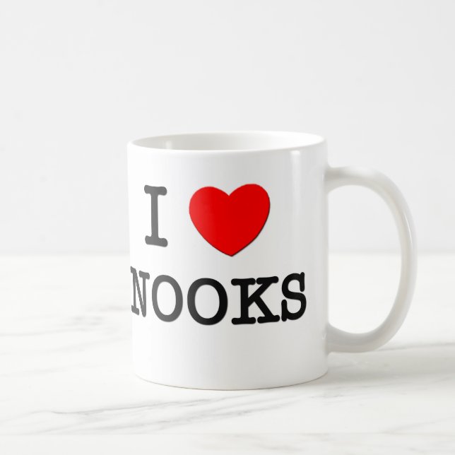 I Love Nooks Coffee Mug (Right)