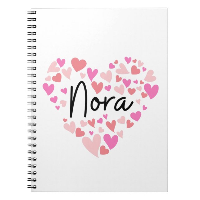 I love Nora Notebook (Front)