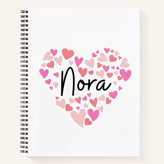 I love Nora Notebook (Front)