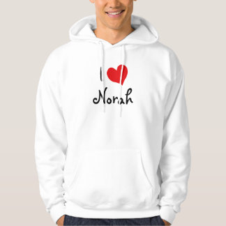 I Love Norah Hoodie