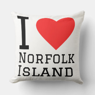 I love Norfolk Island Cushion