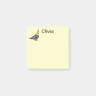 I Love Normal Grey Cockatiels Post-it Notes