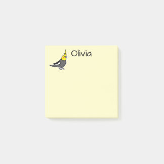 I Love Normal Grey Cockatiels Post-it Notes
