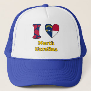 I love North Carolina Trucker Hat