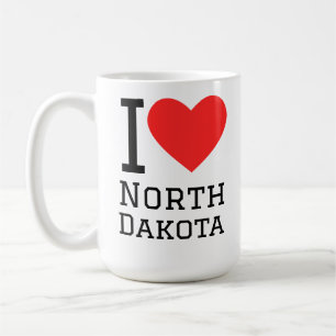 I love North Dakota Coffee Mug