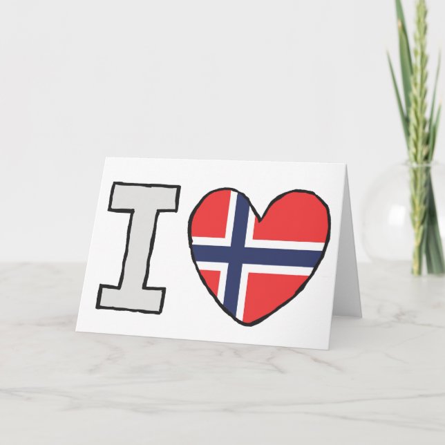 I Love Norway Card (Front)