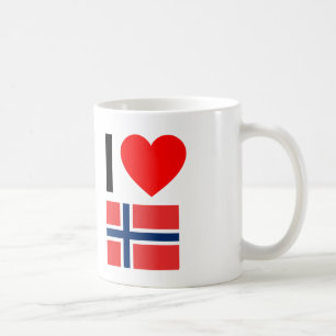 i love norway coffee mug