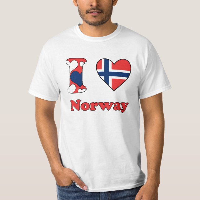 I love Norway T-Shirt (Front)