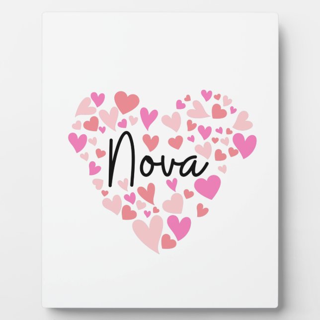 I love Nova Plaque (Front)