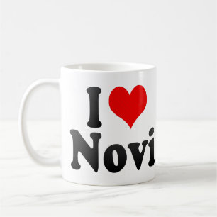 I Love Novi, United States Coffee Mug