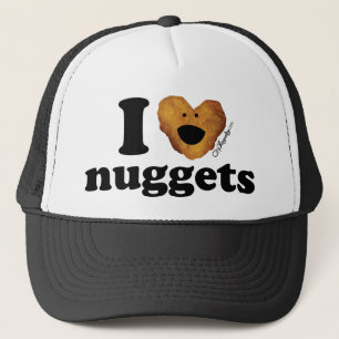 I love nuggets trucker hat