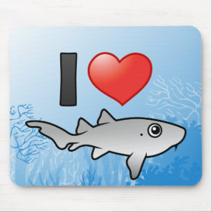 I Love Nurse Sharks Mouse Mat
