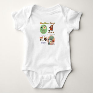I LOVE NURSERY RHYMES (#3) BABY BODYSUIT
