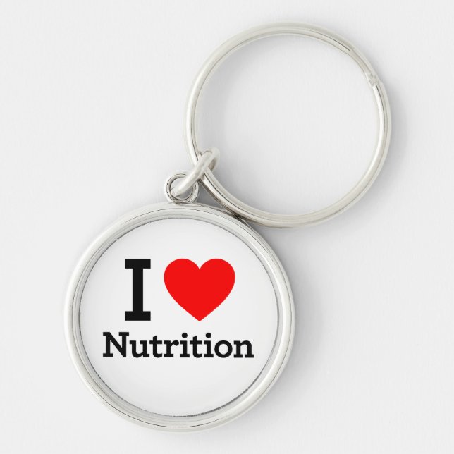I Love Nutrition Key Ring (Front)