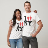 I Love NY Gay Marriage Equality NYC Gay Pride T T-Shirt (Unisex)
