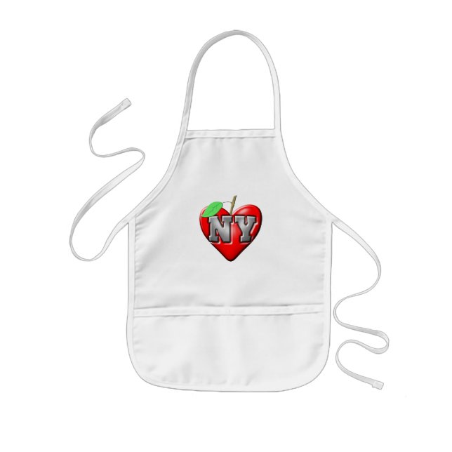 I Love NY Kids Apron (Front)