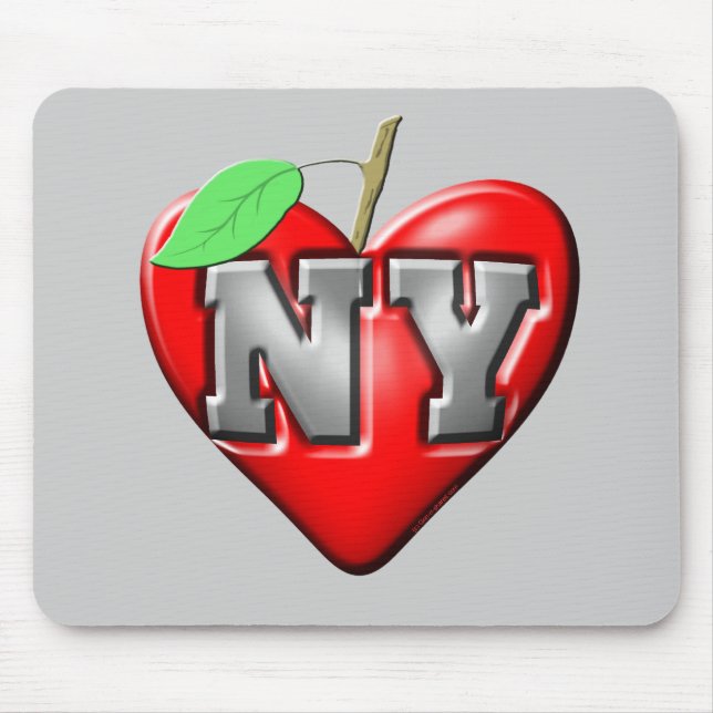 I Love NY Mouse Mat (Front)