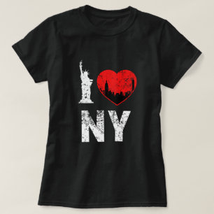 I Love NY Shirt, womens shirt, New York City T-Shirt