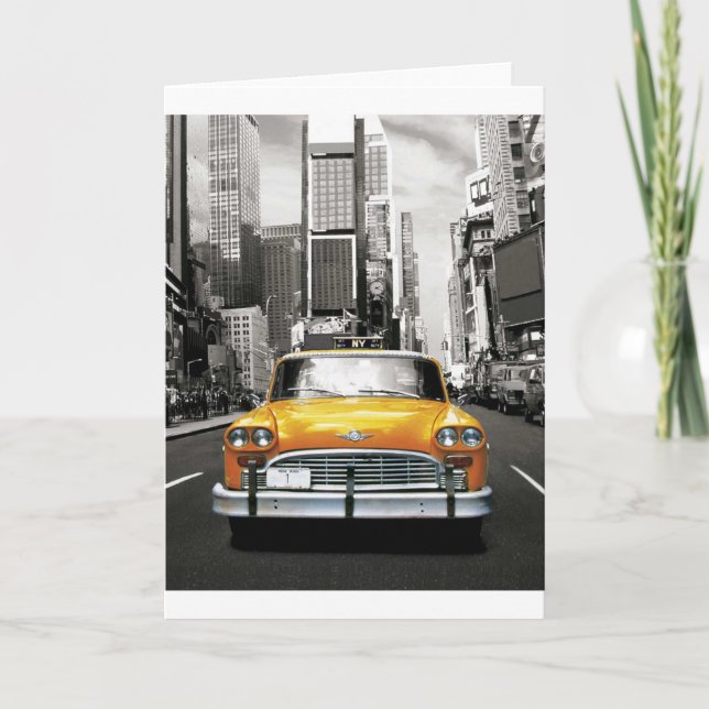 I Love NYC - New York Taxi Card (Front)
