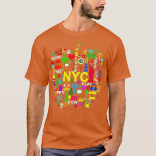 I LOVE NYC s NEW YORK CITY BIG APPLE  T-Shirt